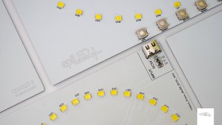 Square LED PCB