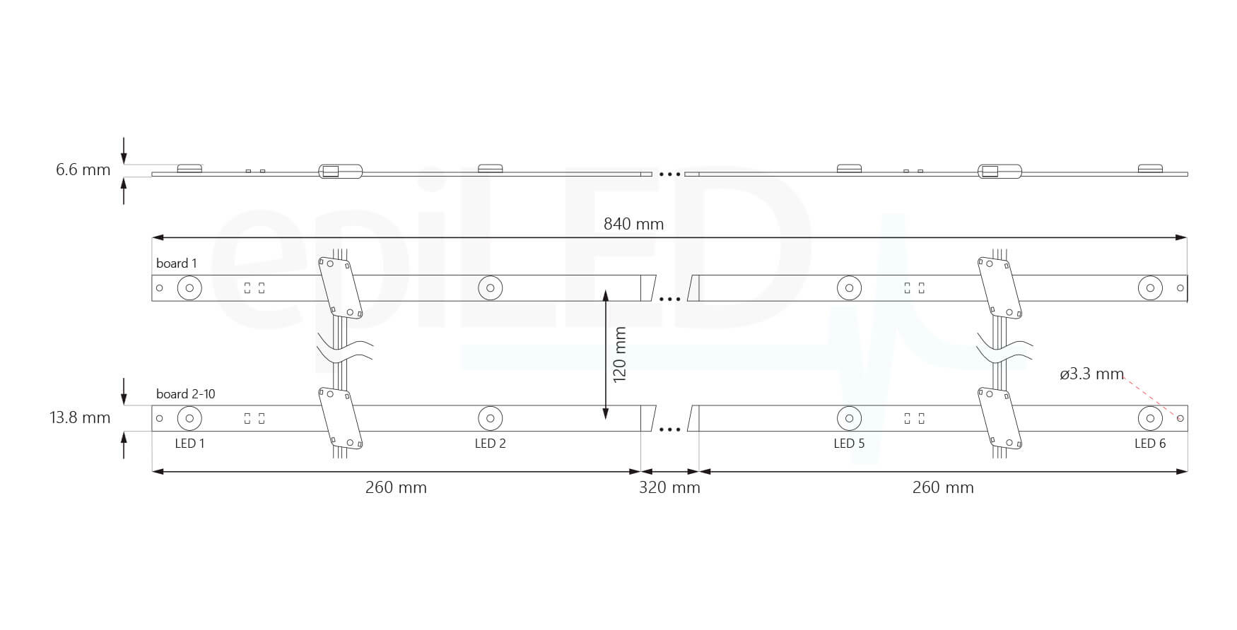 modul-led-planar-ceiling-wymiary