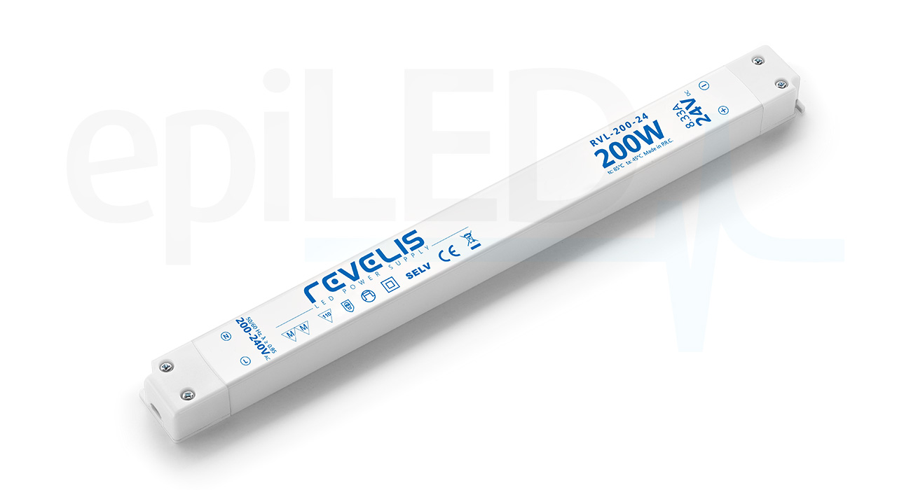 Revelis Super Slim Netzeile RVL-200-24