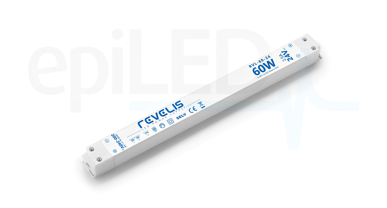 Napájecí zdroj Super Slim IP20 Revelis RVL-60-24