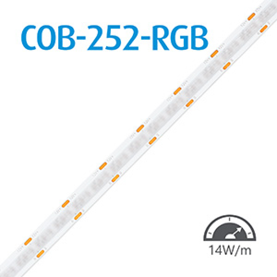 LED pásek COB-252-RGB