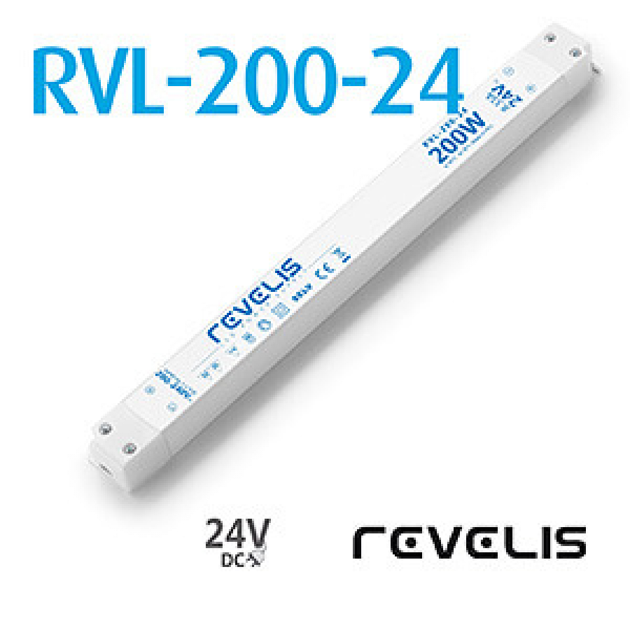 Tápegység Super Slim Revelis RVL-200-24