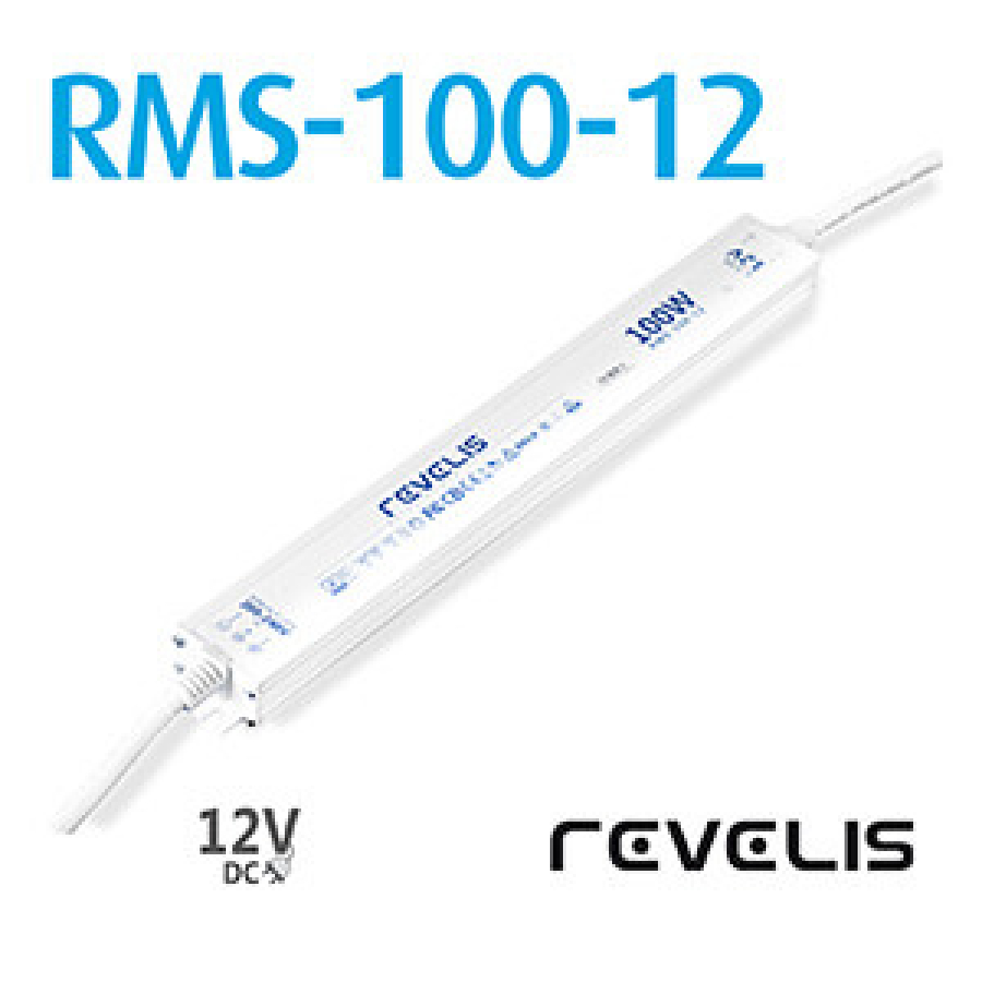 Napájecí zdroj Metal Slim IP67 Revelis RMS-100-12
