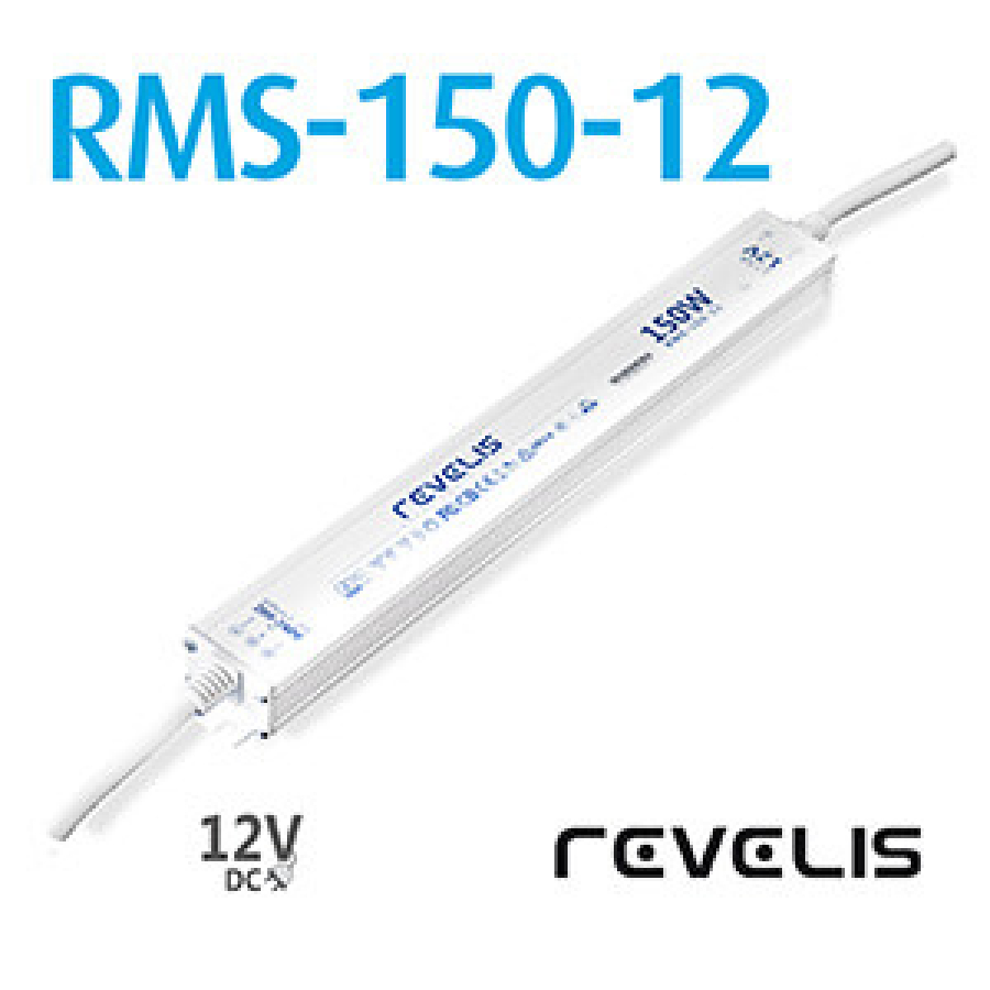 Napájecí zdroj Metal Slim IP67 Revelis RMS-150-12