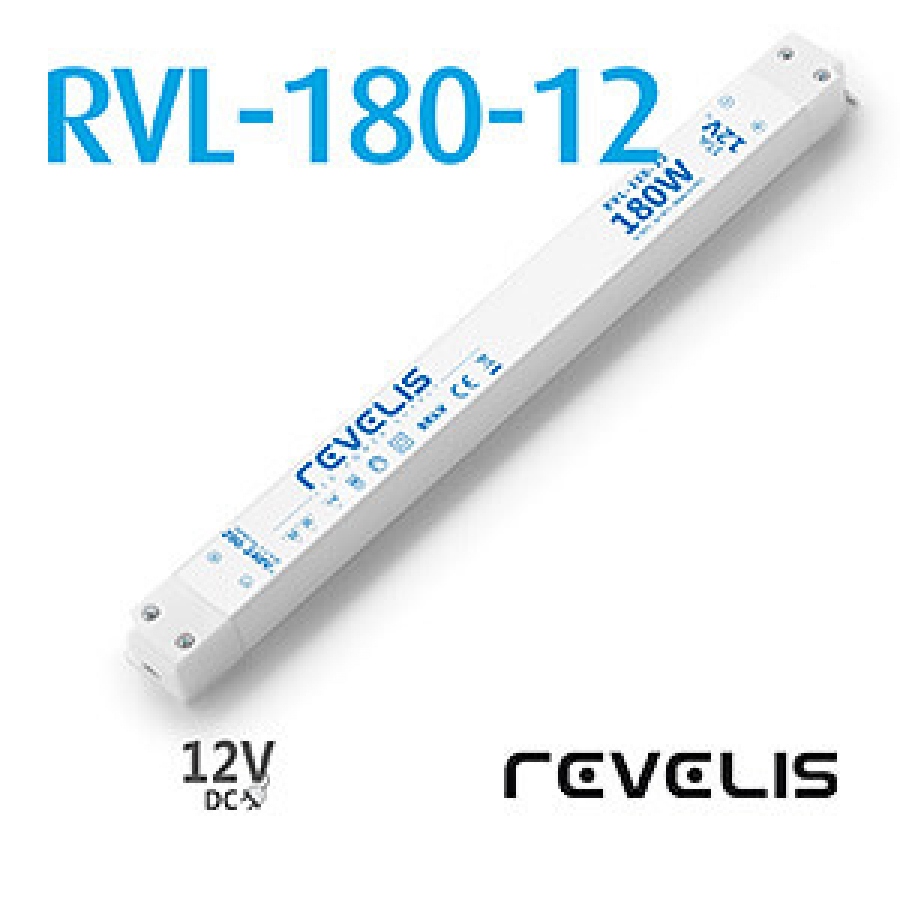 Tápegység Super Slim Revelis RVL-180-12