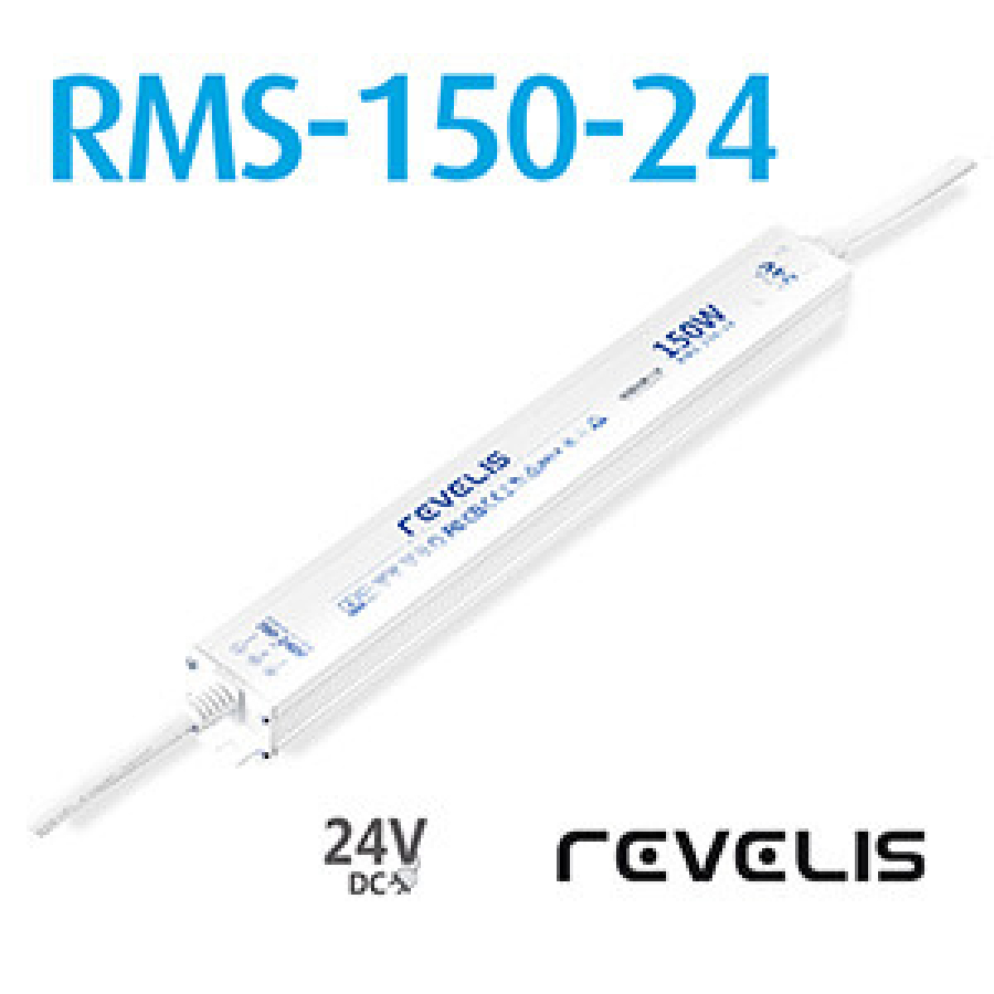 Napájecí zdroj Metal Slim IP67 Revelis RMS-150-24