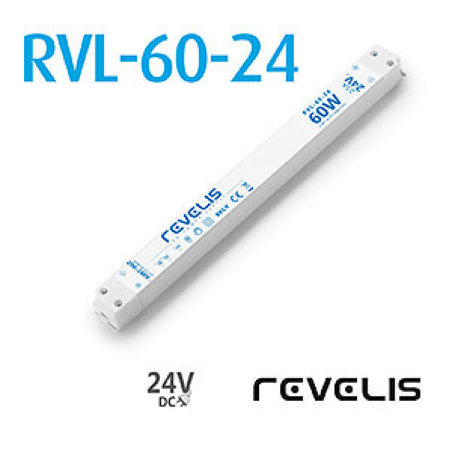 Tápegység Super Slim Revelis RVL-60-24