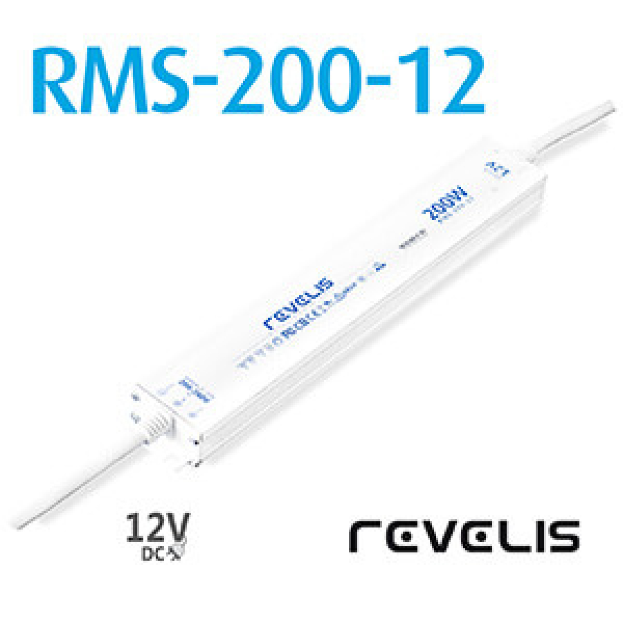 Napájecí zdroj Metal Slim IP67 Revelis RMS-200-12
