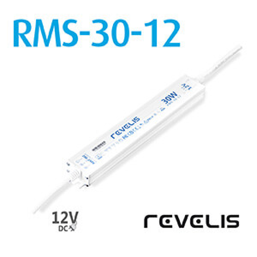 Napájecí zdroj Metal Slim IP67 Revelis RMS-30-12